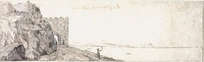 Gateway, Bamburgh Castle by Francis Place